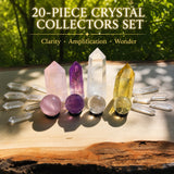 Juego de coleccionistas de cristal de 20 piezas