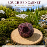 Rough Red Garnet