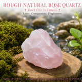 Rough Natural Rose Quartz