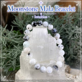 Pulseira Mala Moonstone com bolsa de veludo