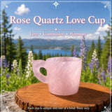 Rosenquarz Liebesbecher