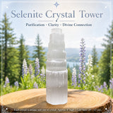 Selenite Crystal Tower