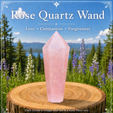 Rose Quartz Wand