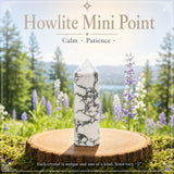 Howlite Mini Crystal Point