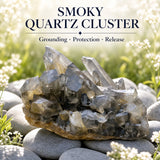 Smoky Quartz Cluster