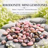 Rhodonite Mini Gemstones (50 Gram / 1.7oz. Lot)