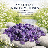 Amethyst Mini Gemstones (50 Gram / 1.7oz. Lot)