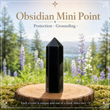 Obsidian Mini Crystal Point
