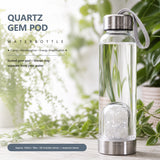 Quartz Gem Pod Water Bottle 💧