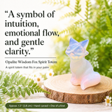 Crystal Animal Spirit Totems: Opalite Wisdom Fox