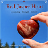Red Jaspis Halvmånestener
