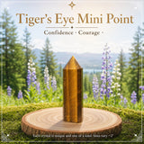 Tiger's Eye Mini Crystal Point