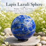 Lapis Lazuli Sphere - Medium