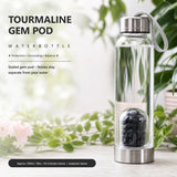 Tourmaline Gem Pod Water Bottle 💧