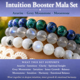Conjunto de pulseira de cristal Mala de 3 peças Intuition Booster