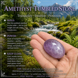 Amethyst Tumbled Stone
