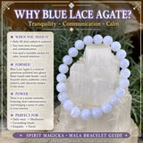 Celestial Connection 3-teiliges Kristall-Mala-Armband-Set