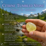 Citrine Tumbled Stone