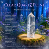 4 Crystal Sparkle Lightwork Manifestation Set