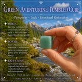 Green Aventurine Tumbled Cube