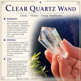 Clear Quartz Wand
