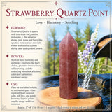 Strawberry Quartz  Point