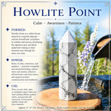 Howlite Point