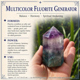 Multicolor Fluorite Generator (Short & Thick)