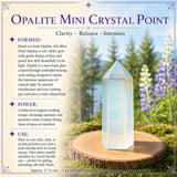 Opalite Mini Crystal Point
