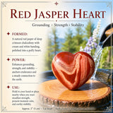 Red Jaspis Halvmånestener