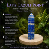 Lapis Lazuli Stone of Wisdom Set