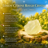 Citrine Abundance Crystal Pouch Set