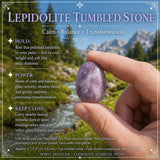 Lepidolite Tumbled Stone
