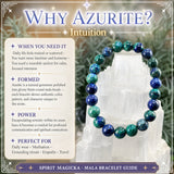 Conjunto de pulseira de cristal Mala de 3 peças Intuition Booster
