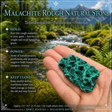 Malachite Rough Natural Stone