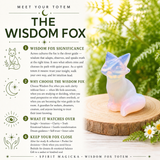 Crystal Animal Spirit Totems: Opalite Wisdom Fox