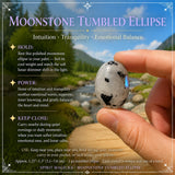 Moonstone Tumbled Ellipse