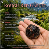 Rough Red Garnet