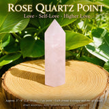 Rosenquarz Higher Love 7-teiliges Set