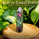 Rubin in Zoisit Divine Love 8-teiliges Set