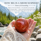 Red Jasper Sphere - Medium