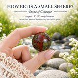 Dragon's Blood Jasper Small-Sphere