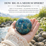 Apatite Sphere - Medium