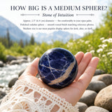 Sodalite Sphere - Medium