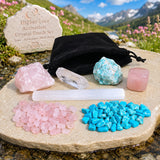 Higher Love Activation Crystal Pouch Set
