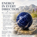 Sodalite Sphere - Medium