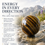 Tiger's Eye Sphere - Medium