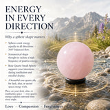 Rose Quartz Small-Sphere