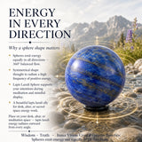 Lapis Lazuli Sphere - Medium