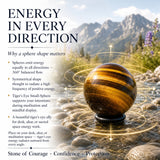 Tiger's Eye Small-Sphere